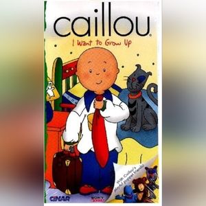 💥3/$25💥 Caillou I Want To Grow Up VHS